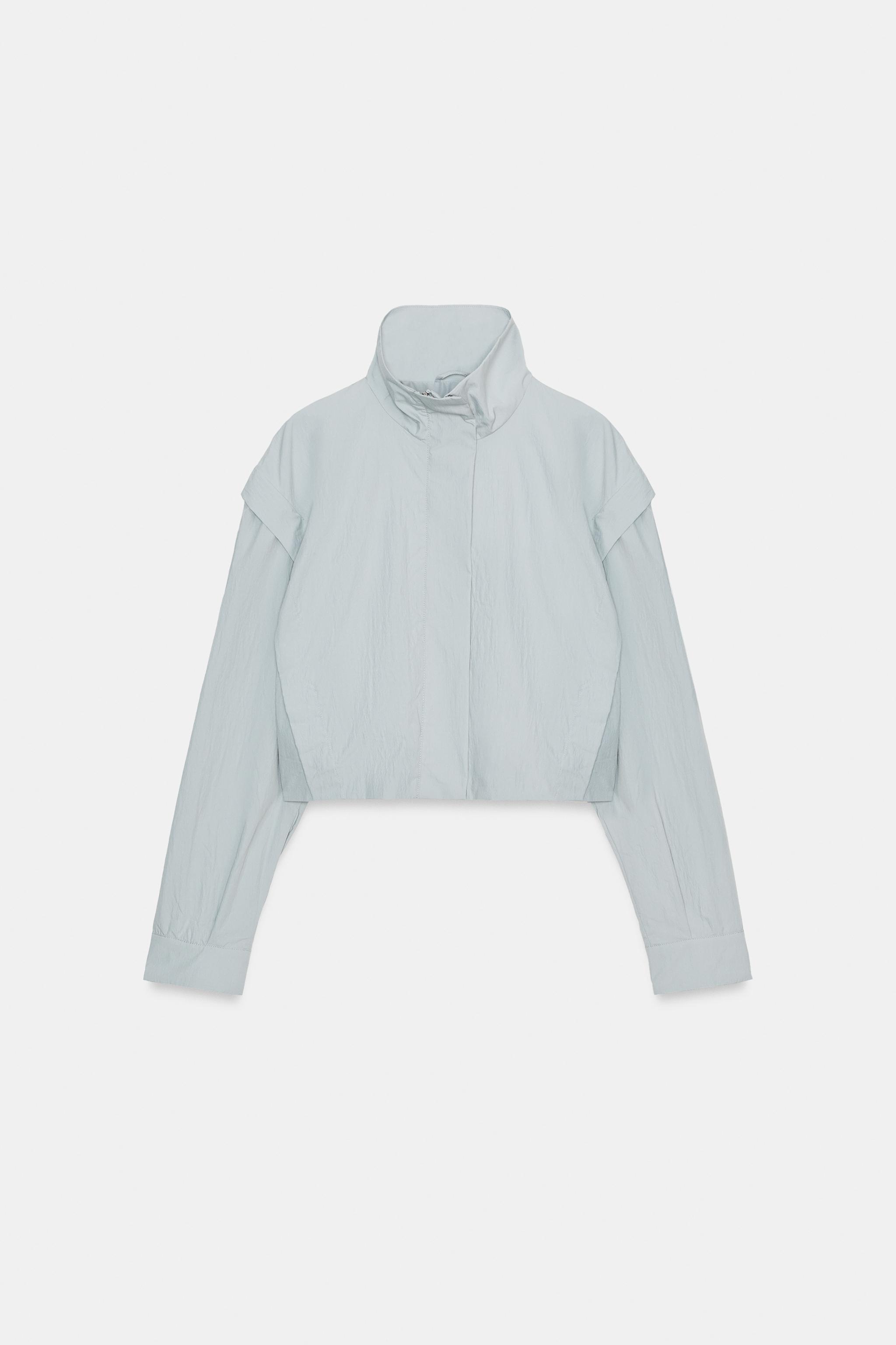 VESTE À COL MONTANT